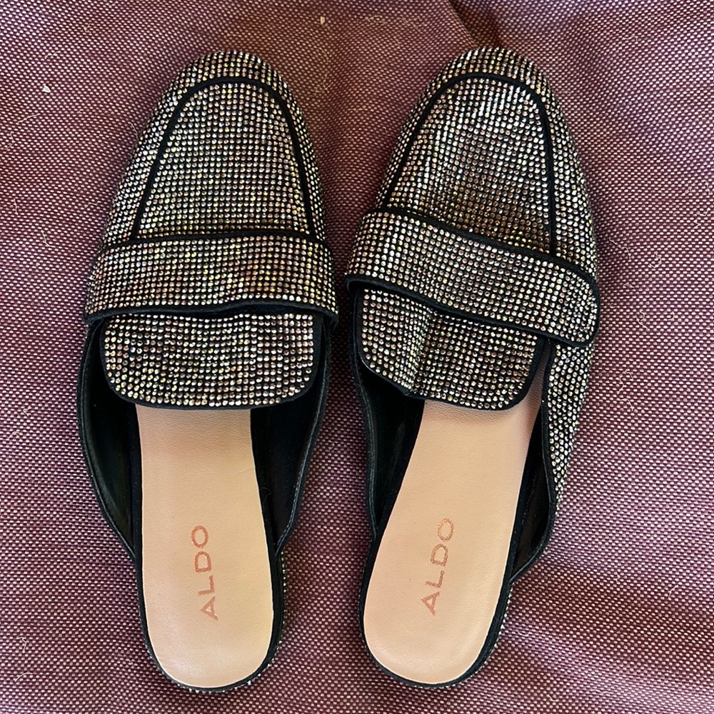 Aldo blinged flats